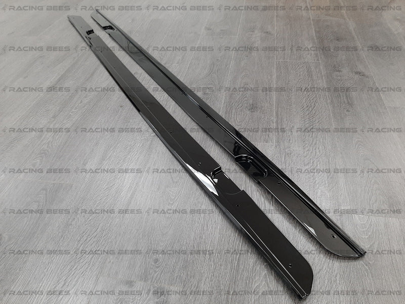 2014-2020 BMW F22/F23 2 Series M-Performance Style Side Skirt Extension (Black)