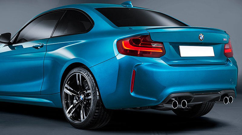 2014-2021 BMW F22/F23 2 Series M2 Style Rear Bumper Conversion