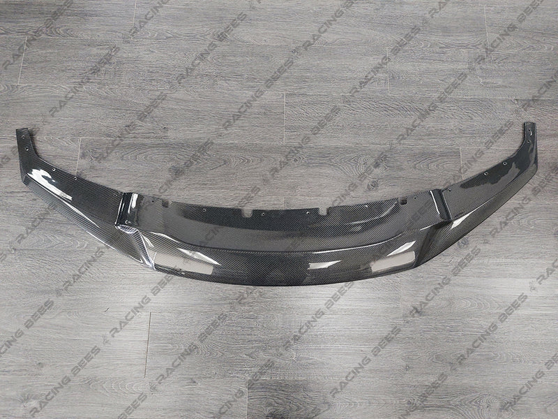 2012-2018 BMW F30 3 Series JS Style Front Bumper Lip (Carbon Fiber)