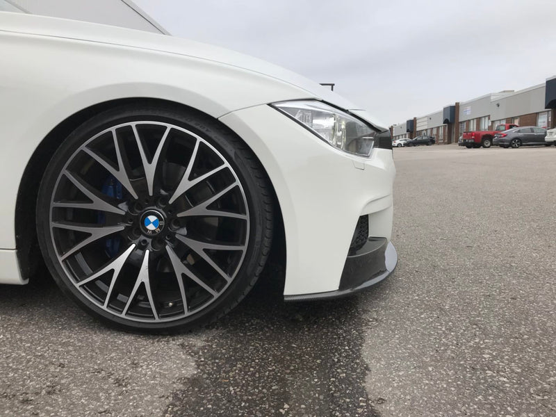 2012-2018 BMW F30 3 Series M-Performance Style Front Bumper Lip (Carbon Fiber)