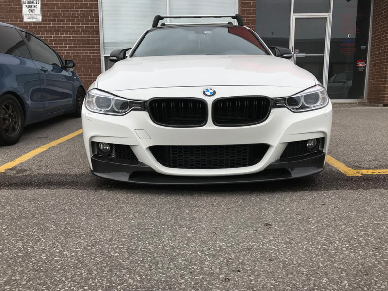 2012-2018 BMW F30 3 Series M-Performance Style Front Bumper Lip (Carbon Fiber)
