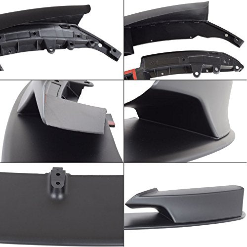 2012-2018 BMW F30 3 Series M-Performance Style Front Bumper Lip (Gloss Black-1 piece)