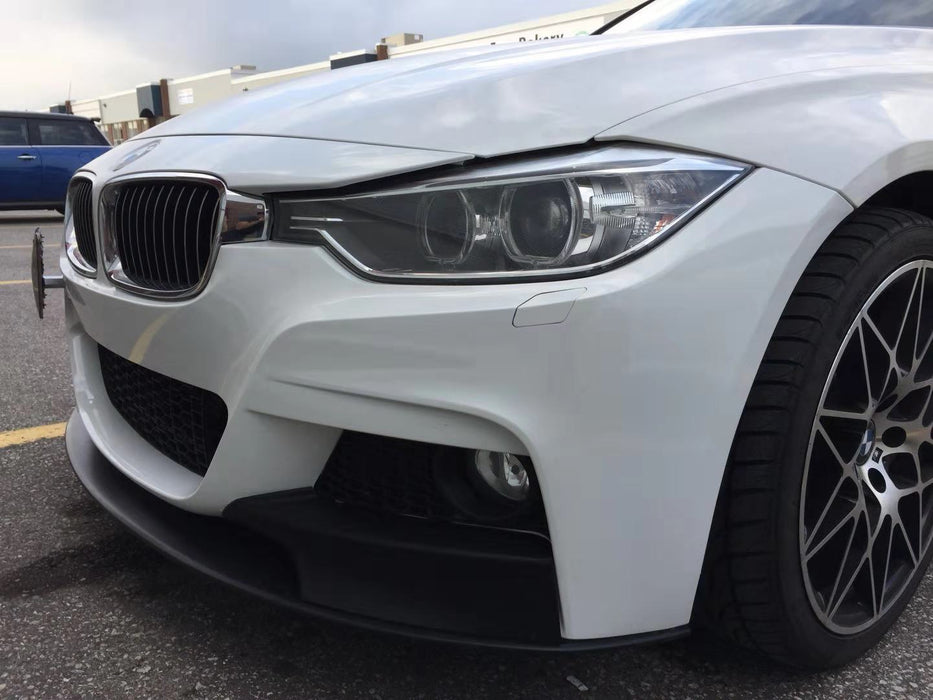 2012-2018 BMW F30 3 Series M-Performance Style Front Bumper Lip (1 piece)