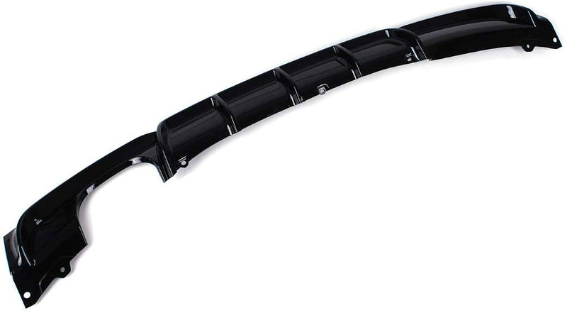 2012-2018 BMW F30 3 Series Gloss Black Rear Diffuser M Performance Style (Single Outlet)