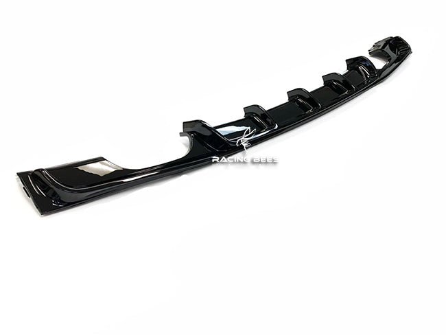 2012-2018 BMW F30 3 Series Gloss Black Rear Diffuser M Performance Style (Quad Outlet)
