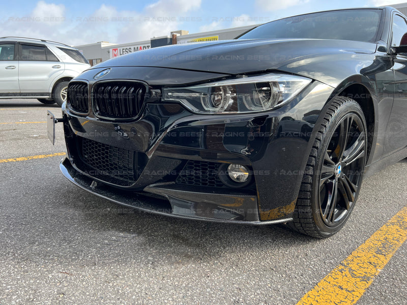 2012-2018 BMW F30 3 Series M-Performance Style Front Bumper Lip (Carbon Fiber)