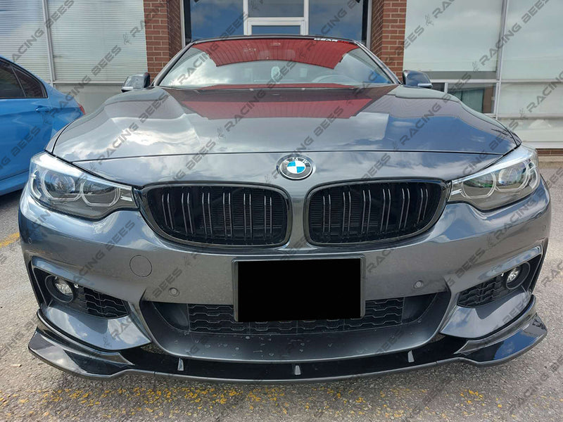 2014-2019 BMW F32/F33/F36 4 Series VFD Style Front Bumper Lip (Black)
