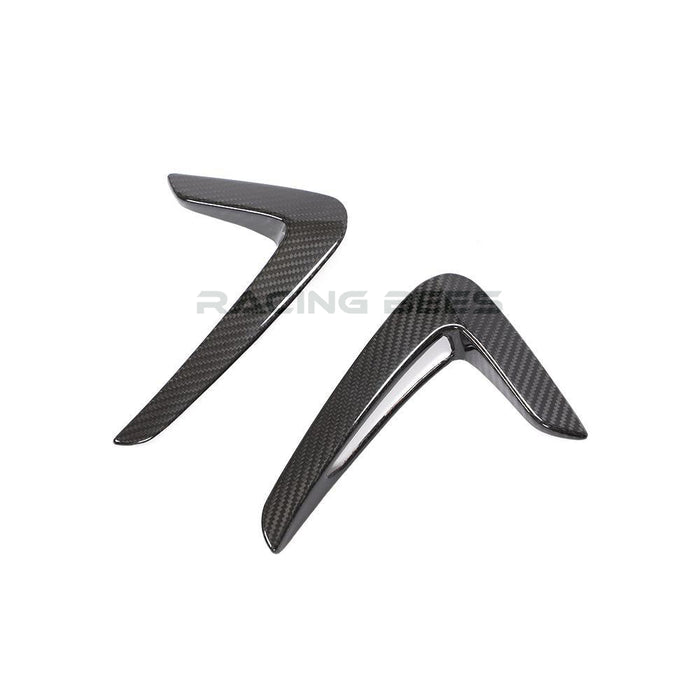2014-2019 BMW F32/F33/F36 4 Series OEM Style Side Fender Vent Trims (Carbon Fiber)