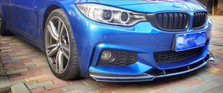 2014-2018 BMW F32/F33/F36 4 Series VFD Style Front Bumper Lip (Carbon Fiber)