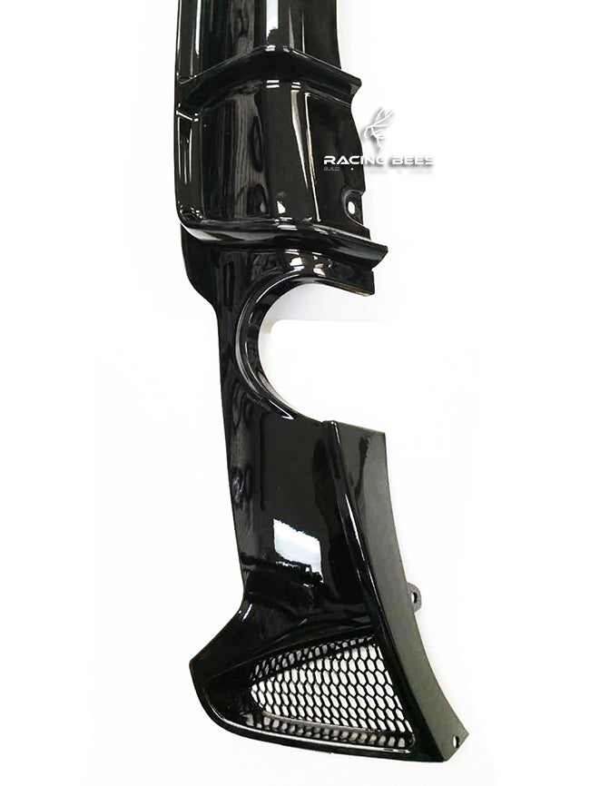 2014-2019 BMW F32 4 Series Gloss Black Rear Diffuser M Performance Style (Dual Outlet)