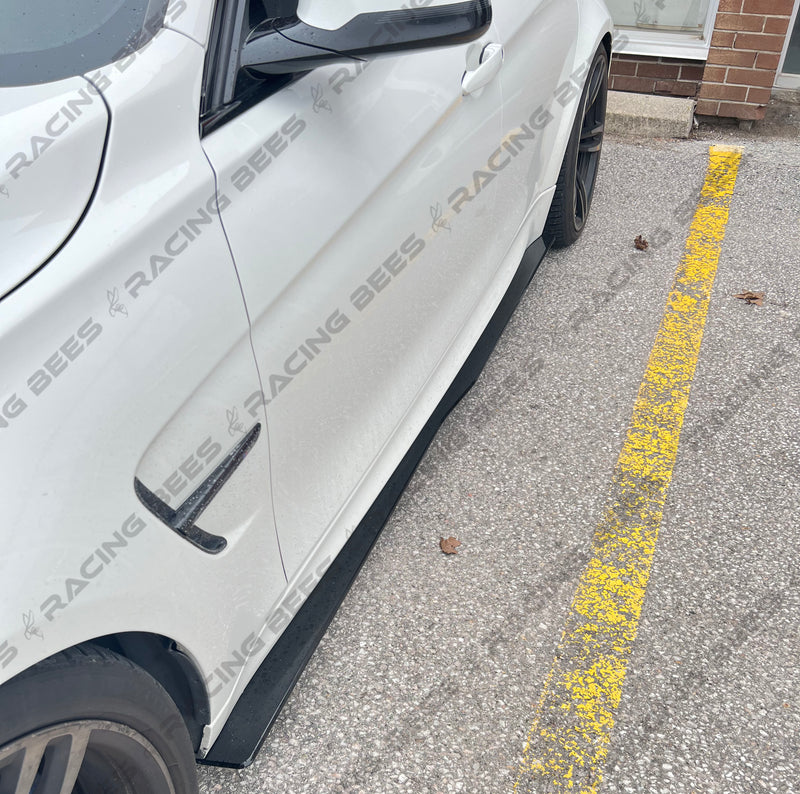 2015-2020 BMW F82/F83 M4 PSM Style Side Skirts (Black)