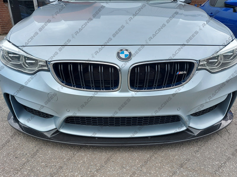 2015-2020 BMW F80/F82 M3/M4 3D Style Front Bumper Lip (Carbon Fiber)