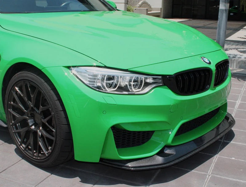 2015-2019 BMW F80/F82 M3/M4 GTS Style Front Bumper Lip (Carbon Fiber)