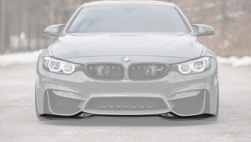 2015-2019 BMW F80/F82 M3/M4 PSM Style Front Bumper Lip (Carbon Fiber)