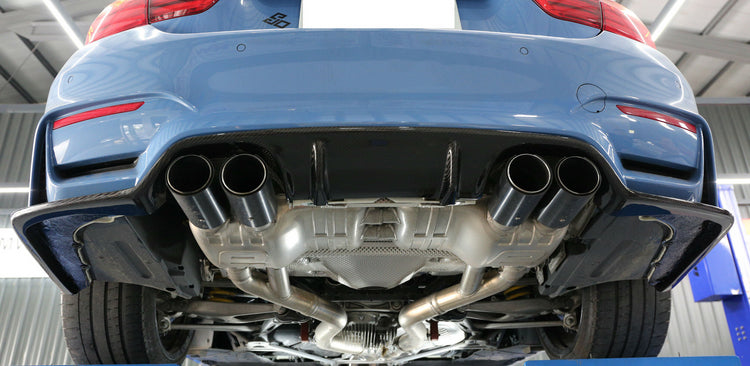 2015-2020 BMW F80/F82 M3/M4 3D Style Rear Diffuser (Carbon Fiber)