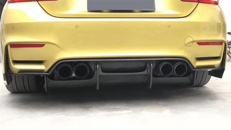 2015-2020 BMW F80/F82 M3/M4 PSM Style Rear Diffuser (Carbon Fiber)