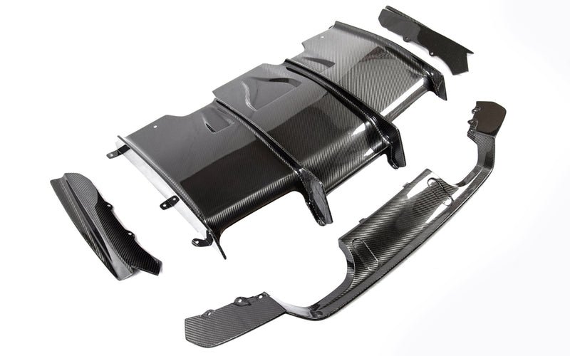 2015-2020 BMW F80/F82 M3/M4 PSM Style Rear Diffuser (Carbon Fiber)