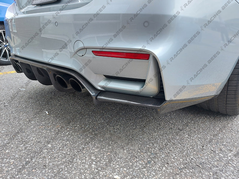 2015-2019 BMW F80/F82 M3/M4 V Style Rear Diffuser (Carbon Fiber)