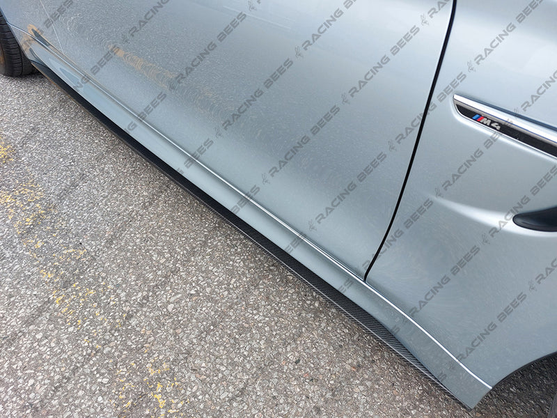 2015-2020 BMW F82/F83 M4 Performance Style Side Skirts (Carbon Fiber)