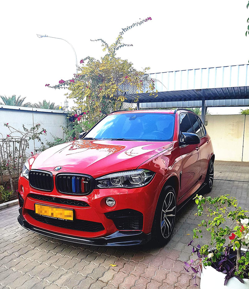 2014-2018 BMW F85/F86 X5M/X6M 3D Style Front Bumper Lip (Carbon Fiber)