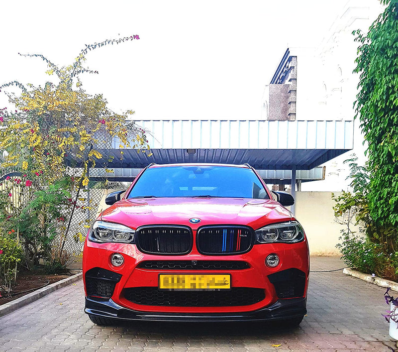 2014-2018 BMW F85/F86 X5M/X6M 3D Style Front Bumper Lip (Carbon Fiber)