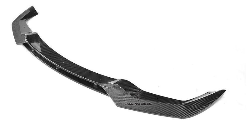 2015-2018 BMW F87 M2 V Style Front Bumper Lip (Carbon Fiber)