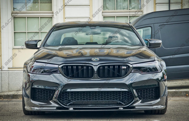 2018-2020 BMW F90 M5 3D Style Front Bumper Lip (Carbon Fiber)