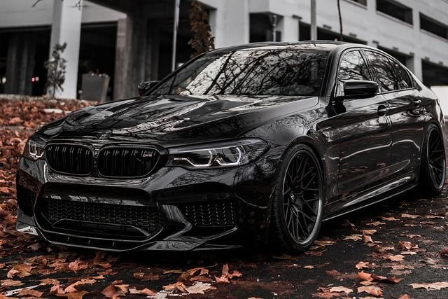 2017-2020 BMW F90 M5 RKP Style Front Bumper Lip (Carbon Fiber)