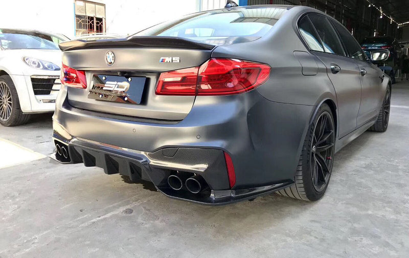 2017-2023 BMW G30/F90 5 Series/M5 Trunk Spoiler PRO Style (Carbon Fiber)