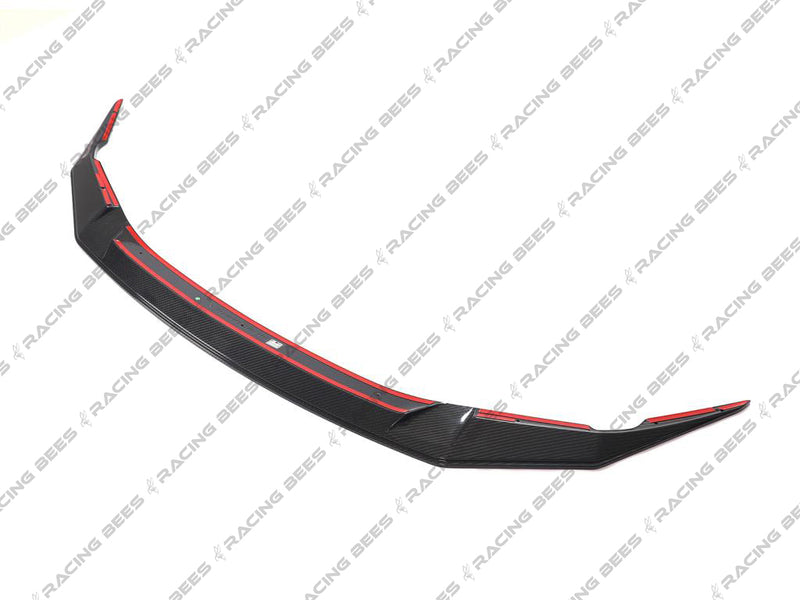2021+ BMW F90 M5 V Style Front Bumper Lip (Carbon Fiber)