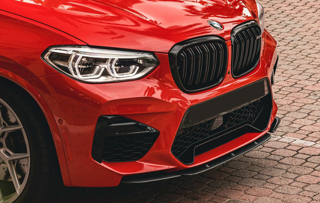 2019+ BMW F97/F98 X3M/X4M STC Style Front Bumper Lip (Carbon Fiber)