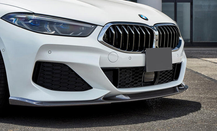 2019+ BMW G14/G15/G16 8 Series 3D Style Front Bumper Lip (Carbon Fiber)