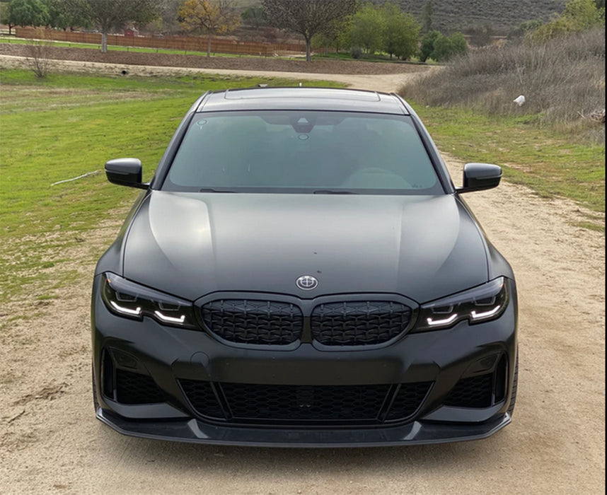 2019+ BMW G20 3 Series JS Style Front Bumper Lip (Carbon Fiber)