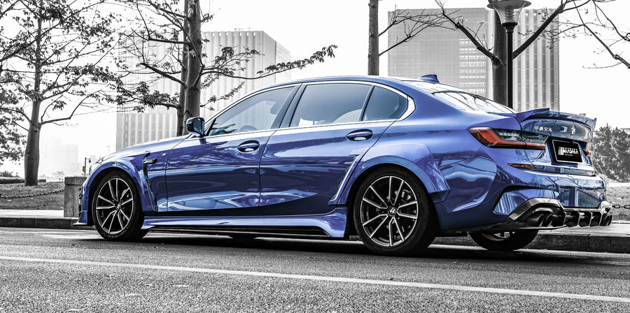2019+ BMW G20 3 Series Akasaka Style Exhaust tips