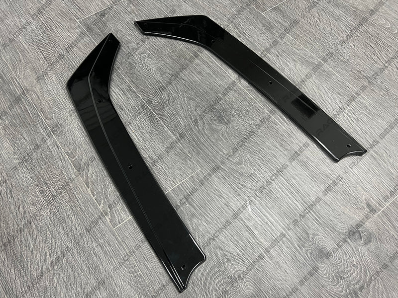 2019+ BMW G20 3 Series Competition Style Rear Aprons (Black)
