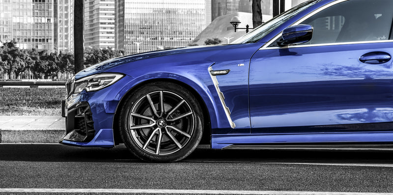 2019+ BMW G20 3 Series Akasaka Style Wide Body Fender Flares
