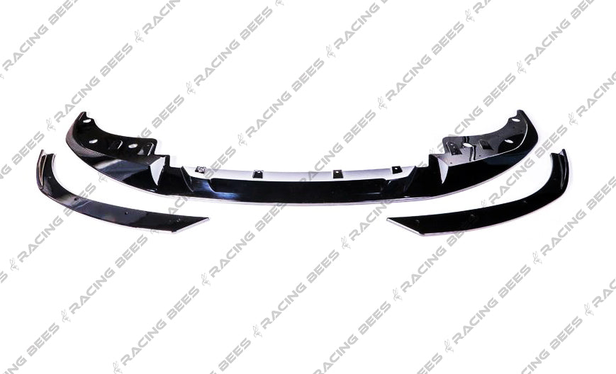 2021+ BMW G22/G23 4 Series 3D Style Front Bumper Lip (Gloss Black)