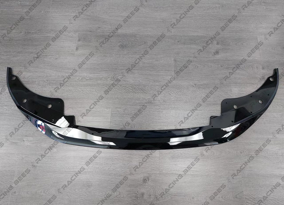 FOR 2020-2024 BMW G22 G23 4 SERIES 3D STYLE 1PC GLOSS BLACK FRONT BUMPER LIP