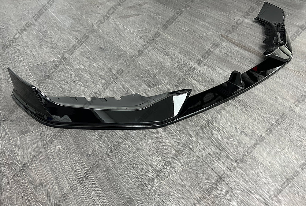 2021+ BMW G30 5 Series LCI AC Style Front Bumper Lip (Black)