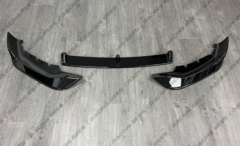 2021+ BMW G30 5 Series LCI AC Style Front Bumper Lip (Black)