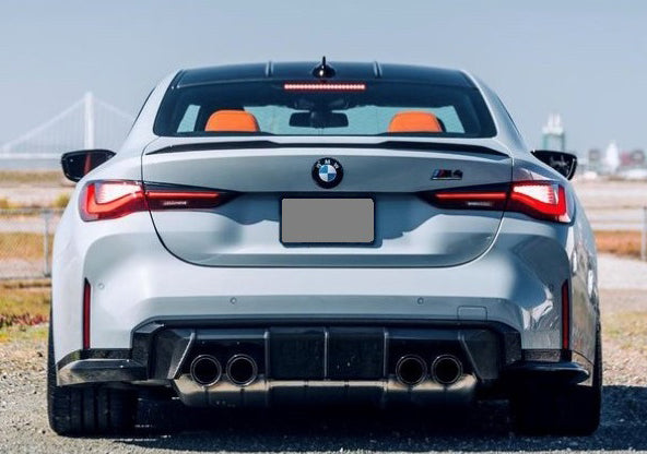 2021+ BMW G80/G82 M-Performance Euro Spec Style Rear Diffuser (Carbon Fiber)