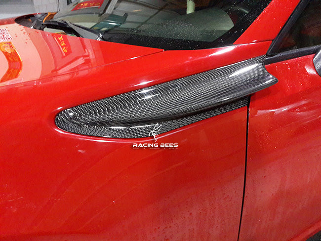 2013-2019 Subaru BRZ/Scion FRS/Toyota GT86 Side Fender Vent Fins (Carbon fiber)