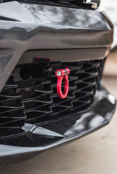 2016-2018 Chevrolet Camaro Tow Hook (Red)