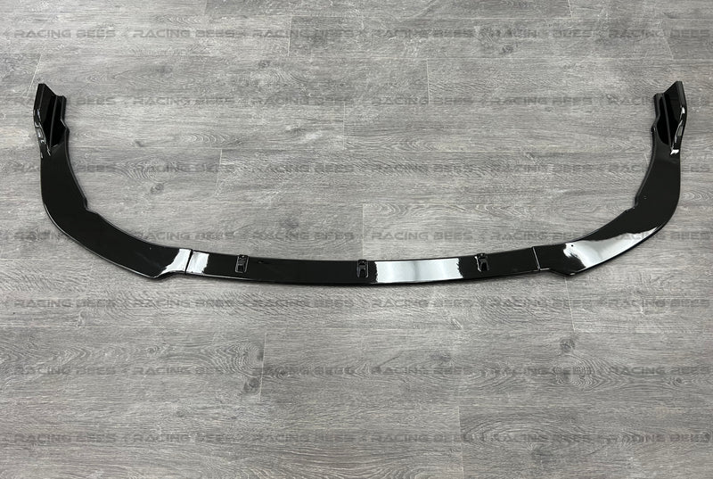 2018-2020 Toyota Camry SE Front Bumper Lip V Style (Black)