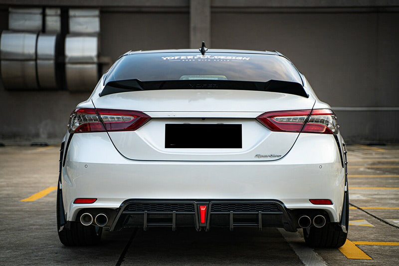 2018-2022 Toyota Camry SE XSE Yofer Rear Diffuser (BLACK)