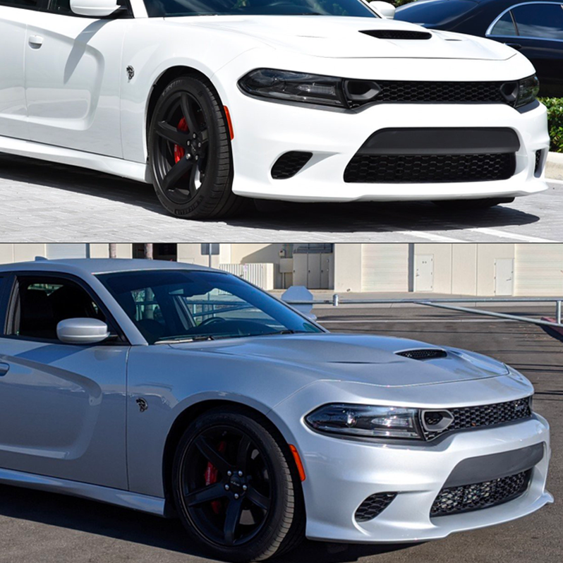 20152024 Dodge Charger SRT8 Style Hellcat Front Bumper Conversion — RACINGBEES