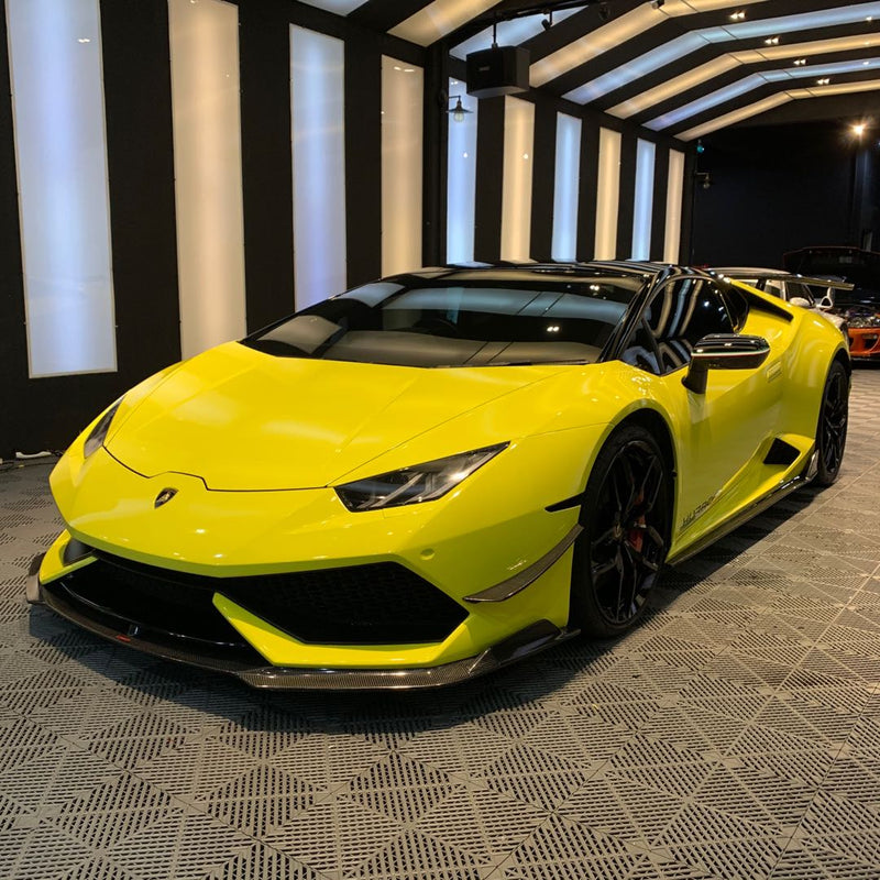 2015-2020 Lamborghini Huracan LP610 Models CMST Front Bumper Lip (Carbon Fiber)