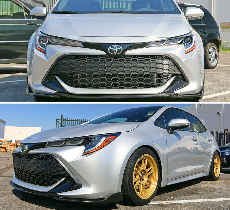 2019-2022 Toyota Corolla Hatchback Model TAS Style Front Bumper Lip