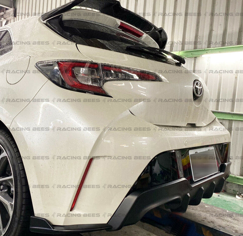 2019+ Toyota Corolla Hatchback Model TD Style Rear Diffuser