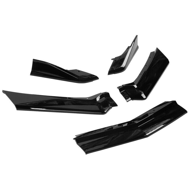 2020-2023 Chevrolet Corvette CS Style Front Bumper Lip (Black)